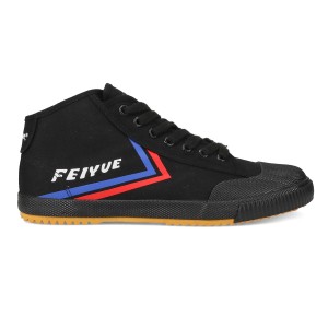 Black Men's Feiyue FE MID 1920 Shoes | sH7xDo2k