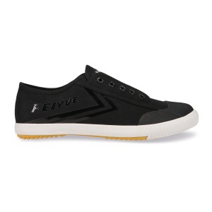 Black Women's Feiyue FE LO 1920 SLIP ON Shoes | O3RbjG7S