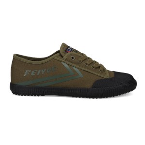 Olive Men's Feiyue FE LO 1920 Shoes | LJ1T75gw