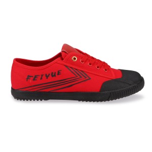 Red Black Gold Men's Feiyue Fe Lo 1920 | CNY23 Shoes | WY72Ispw