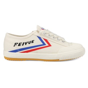 White Men's Feiyue FE LO 1920 Shoes | 828VeXWW