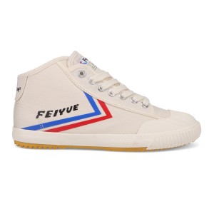 White Men's Feiyue FE MID 1920 Shoes | bHlNY6jX