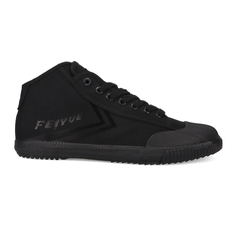 Black Women\'s Feiyue FE MID 1920 Shoes | 8nYhptkC