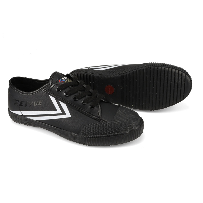 Black / White Women's Feiyue FE LO 1920 Shoes | JUaW1FJI