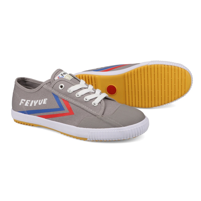 Grey Men's Feiyue FE LO 1920 Shoes | PWf15fj5