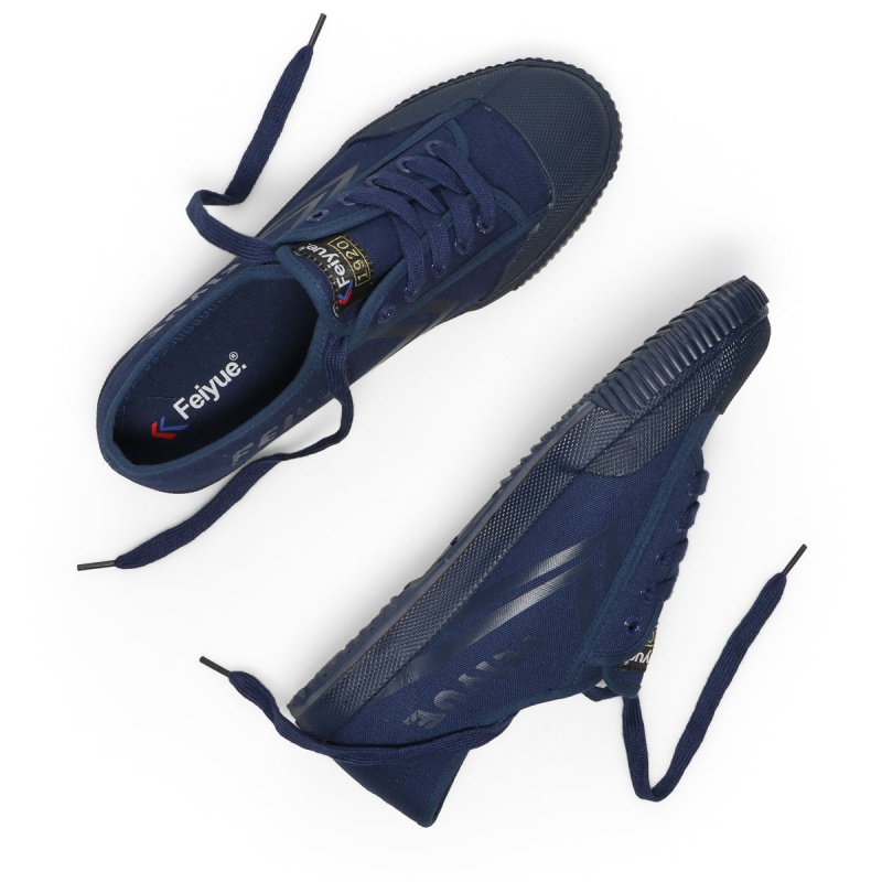 Navy Women's Feiyue FE LO 1920 Shoes | xY2XobNd