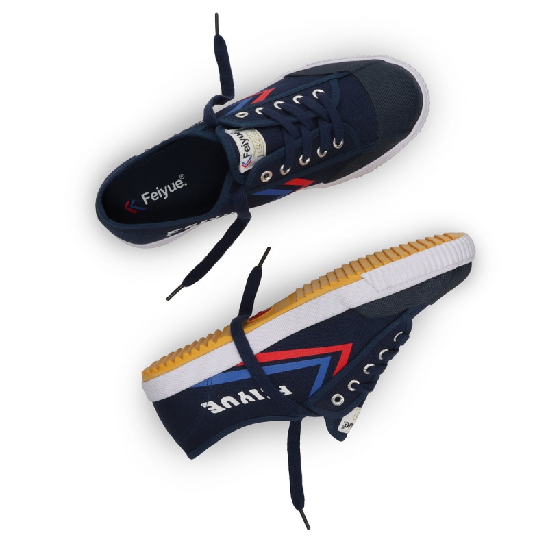 Navy / Navy Men's Feiyue FE LO 1920 Shoes | BedHT2Gp