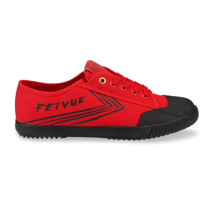 Red Black Gold Men\'s Feiyue Fe Lo 1920 | CNY23 Shoes | WY72Ispw