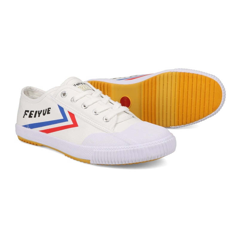 White Men's Feiyue FE LO 1920 Shoes | 7odMbDqV