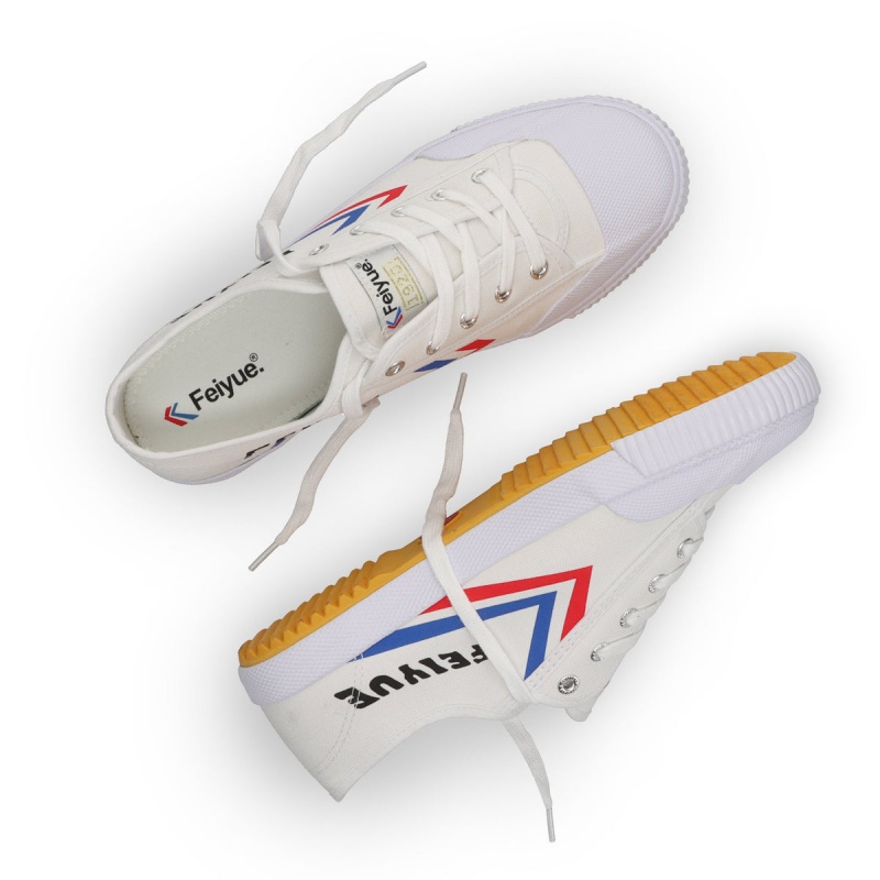 White Men's Feiyue FE LO 1920 Shoes | 7odMbDqV