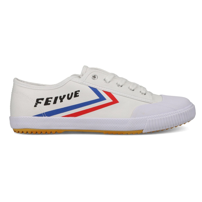 White Men\'s Feiyue FE LO 1920 Shoes | 7odMbDqV