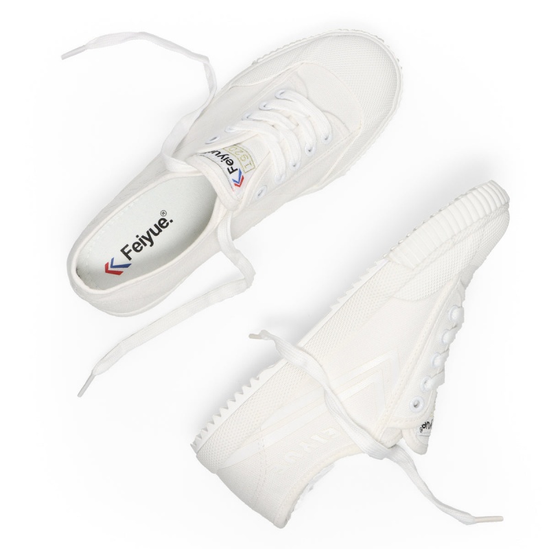 White Men's Feiyue FE LO 1920 Shoes | i8TTP5nr