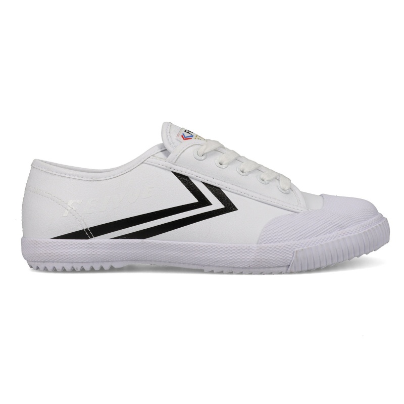 White / Black Men\'s Feiyue FE LO 1920 Shoes | kLeschEA