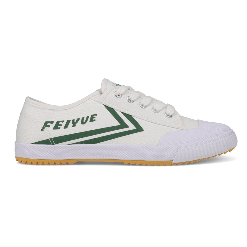 White / Green Men\'s Feiyue FE LO 1920 Shoes | llxuVkrG