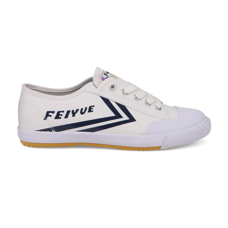 White / Navy Men\'s Feiyue FE LO 1920 Shoes | 3aCzZgIj